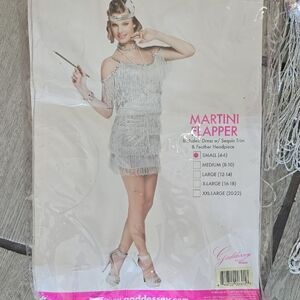 Get Ready for Halloween – Goddessey Martini‎ Flapper Costume – Small H7